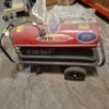 1 X CLARKE XR80 DIESEL / PARAFIN SPACE HEATER (UNTESTED) WITH A QUANTITY OF GALVANISED CABLE