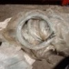1 X CLARKE XR80 DIESEL / PARAFIN SPACE HEATER (UNTESTED) WITH A QUANTITY OF GALVANISED CABLE - 2