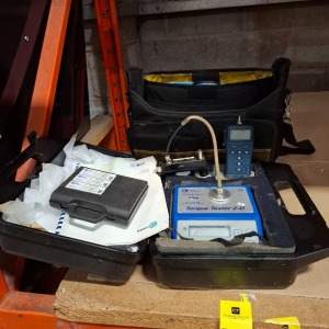 1 X CRANE ELECTRONICS 2/D TORQUE TESTER INCLUDING A STANLEY FATMAX BAG