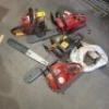 4 X MIXED CHAINSAWS FOR SPARE AND REPAIR