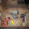 3 X MIXED TOOL LOT CONTAINING PASLODE IM65A F16 CORDLESS NAIL GUN , NR90GC2 CLIPPED HEAD STRIP NAILER AND ONE EVOLUTION R185 CCSL MUTI-MATERIAL CUTTING SAW