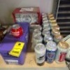 43 X BRAND NEW MIXED ALCOHOL LOT CONTAINING 12 PACK BUDWEISERS , 10 PACK STRONGBOW IN DARK FRUIT CIDER , 8 CANS OF STELLA ARTOIS , FOSTER'S CANS , 4 CARLING CANS , AND ONE BUZZBALL COCKTAIL STRAWBERRY RITA 200ML 13.5%