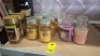 13 X MIXED BRAND NEW LOT CONTAINING 3 YANKEE CANDLES IN CORAL PEONY / SUMMER DAYDREAM / EXOTIC FRUITS AND 1 WOODBRIDGE ANGEL WINGS CANDLE , 6 DOUWE EGBERTS PURE GOLD MEDIUM ROAST COFFEE , 3 NESCAFE GOLD BLEND RICH AROMA &SMOOTH TASTE COFFEE