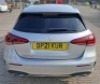 SILVER MERCEDES-BENZ A 250 AMG LINE EXECUTIVE, REG NO: DP21 KUR, ENGINE SIZE: 1332CC, HYBRID ELECTRIC, FIRST REGISTERED: 16/06/2021, MILEAGE: 42,977, MEDIA CENTRE, SAT NAV, BLACK LEATHER INTERIOR / SUEDE TRIM, REAR TINTED WINDOWS, MOT 15/06/25, x2 KE - 6