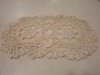 1500 X BRAND NEW BEIGE OVAL CROCHET DOILEY IN SIZE 15X25CM IN 1 BOX