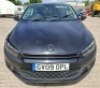 BLACK VOLKSWAGEN SCIROCCO TSI COUPE PETROL 1390CC 6 SPEED MANUAL GEARBOX 1ST REGISTERED: 21/7/2009 REG: GV09OPL MILES: 118628 1 KEY (VEHICLE WILL NOT START) NO V5 NO MOT *** NOTE: NON RUNNER*** - 5