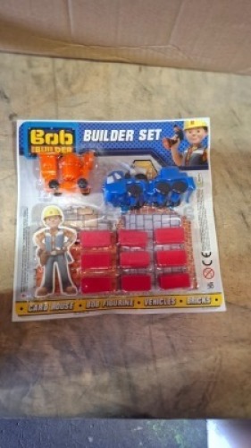 381 X BRAND NEW BOB THE BUILDER TOY BUILDER SET IN 4 BOXES