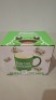 72 X BRAND NEW GOOD LUCK BREWING FROG CERAMIC MUG IN GREEN IN 4 BOXES