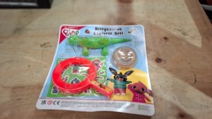 288 X BRAND NEW BITEYSAURUS EXPLORER SET IN 3 BOXES