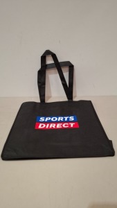 900 X SPORTS DIRECT REUSABLE TOTE BAGS IN 9 BOXES