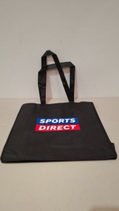 900 X SPORTS DIRECT REUSABLE TOTE BAGS IN 9 BOXES
