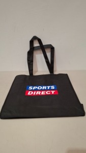 900 X SPORTS DIRECT REUSABLE TOTE BAGS IN 9 BOXES