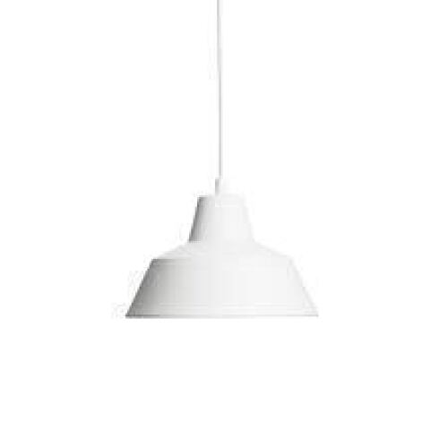 1 X BRAND NEW IN BOX SKANDIUM WORKSHOP PENDANT LAMP DIAM 50 CM IN MATTE WHITE - &pound;473