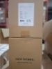 2 X BRAND NEW KIZU TABLE LAMP PORTABLE IN WHITE MARBLE IN SIZE DIAM 18 CM X H 24 CM IN TWO BOXES - RRP EACH - &pound;192 - TOTAL LOT &pound;384 - 2