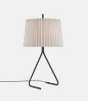 1 X BRAND NEW SKANDIUM FLIEGENBEIN TABLE LAMP IN LIGHT GREY - &pound;1,646 - PRE - BUILT - COMES WITH TWO BOXES