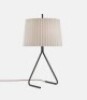 1 X BRAND NEW SKANDIUM FLIEGENBEIN TABLE LAMP IN LIGHT GREY - &pound;1,646 - PRE - BUILT - COMES WITH TWO BOXES