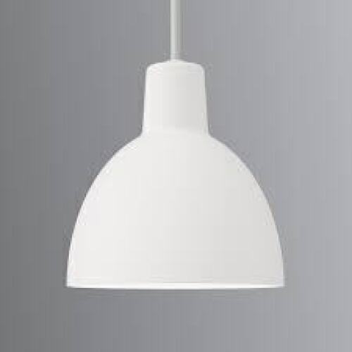 1 X BRAND NEW IN BOX LOUIS POULSEN TOLDBOD 120 PENDANT IN WHITE - RRP &pound;255