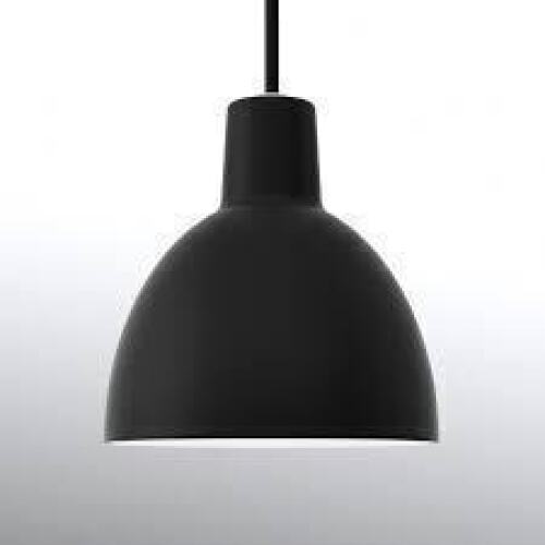 1 X BRAND NEW IN BOX LOUIS POULSEN TOLDBOD 120 PENDANT IN BLACK - RRP &pound;255