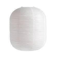 24 X BRAND NEW MIXED LOT CONTAINING HAY PAPER SHADE IN OBLONG IN SIZE DIAM 42 X H 50 , NORMANN PUFF LAMP MUITIUDE LAMP SHADE IN WHITE IN SIZE H 60 X DIA 23 , HAY RICE PAPER FLOOR SHADE IN WHITE DIAM 56CM RRP £32 - TOTAL FOR LOT £640
