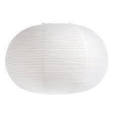 14 X BRAND NEW HAY RICE PAPER SHADES - ELLIPSE IN WHITE IN SIZE DIAM 80 CM - RRP EACH £60 - TOTAL RRP £840