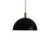 1 X BRAND NEW HANDVARK STUDIO PENDANT IN BLACK / BRASS IN SIZE DIAM 50 CM - RRP &pound;300