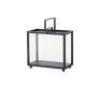 2 X BRAND NEW LOT CONTAINING 1 X LIGHTHOUSE LANTERN RECTANGULAR IN SIZE W 46 X D 23 X H 42 CM - RRP &pound;300 AND1 X CANE LANTERN IN SIZE H 42 X W 24 D 23 - RRP &pound;150 - TOTAL FOR LOT &pound;450 - 2