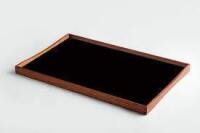 2 X BRAND NEW FINN JUHL TURNING TRAYS IN BLACK IN SIZE W51 X L38 CM - RRP EACH &pound;269 - TOTAL LOT &pound;538