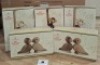 5 X BRAND NEW MIXED KAY BOJESEN LOT CONTAINING 3 IN BOXES MONKEYS IN OAK/MAPLE RRP EACH &pound;135 AND 2 IN BOXES LOVEBIRDS - RRP EACH &pound;105 - TOTAL RRP FOR LOT &pound;480 - 3