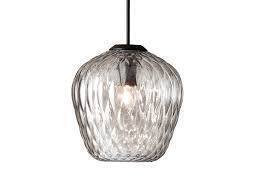1 X BRAND NEW IN BOX TRADITION BLOWN PENDANT SW4 IN SIZE DIAM 23 CM IN SILVER LUSTRE - RRP £255