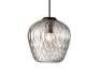 1 X BRAND NEW IN BOX TRADITION BLOWN PENDANT SW4 IN SIZE DIAM 23 CM IN SILVER LUSTRE - RRP &pound;255