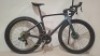 SCOTT FOIL 10 (EU) BIKE MODEL: 280602 SIZE: S ORIG RRP &pound;6499 FOIL DISC HMF CARBON FRAME FOIL DISC HMX FORK SRAM FORCE ETAP AXS 24 SPEED SYNCROS CAPITAL 1.0 50 DISC WHEELS PIRELLI P7 TRYES SYNCROS CARBON/ALLOY PARTS CONDITION - GOOD TO FAIR - SCUFFS ON CRA