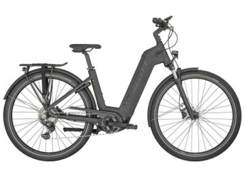 SCOTT SUB SPORT ERIDE 20 UNISEX GREY BIKE MODEL: 290674 SIZE: S ORIG RRP &pound;3499 UNISEX ALLOY FRAME BOSCH PERFORMANCE CX, 625WH BATTERY BT CONNECTIVITY, OVER-THE-AIR UPDATES FRONT SUSPENSION: SUNTOUR 63MM SHIMANO 10 SPEED SHIMANO DISC BRAKES FENDERS, STAND,