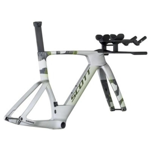 SCOTT FRAME SET PLASMA RC TT HMX MODEL: 294295 SIZE: S - 49 ORIG RRP &pound;6899 HMX CARBON DISC MAINFRAME COMPATIBLE FOR ELECTRONIC SHIFTING HMX CARBON FORK FOR DISC BRAKE PLASMA RC TT HEADSET PLASMA RC TT CRESTON IC TT HANDLEBAR COMBO WITH PLASMA RC TT EXTENS