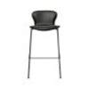 1 X BRAND NEW BRUUMUCH PLAYCHAIR / BAR CHAIR IN BLACK LEATHER IN SIZE 70 CM - RRP &pound;575
