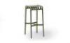 1 X BRAND NEW HAY PALISSADE BAR STOOL IN OLIVE IN SIZE W38 X H 78 X D 45 - RRP &pound;365