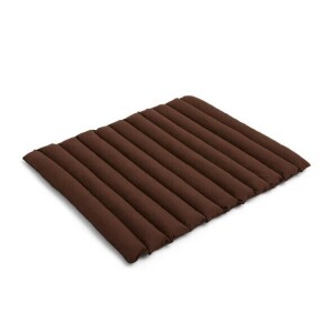 5 X BRAND NEW HAY PALISSADE OUTDOOR DINING BENCH QUILTED SEAT CUSHIONS IN BROWN IN SIZE H 3 X W 107.5 X D 43.5CM - RRP EACH £165 TOTAL RRP FOR LOT £ 825