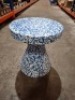 1 X BRAND NEW WITH BOX BIT STOOL CONE IN BLUE IN SIZE H 42 X DIA 36 CM 4.5KG - RRP &pound;225 - 2
