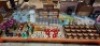FULL BAY OF BRAND NEW PREMIER LOT CONTAINING THE OUTDOOR LIVING METAL JUGS AND WATERING CANS , LIT WOODEN LOVE SIGN , THE SUMMER LIVING SOFT EVA DOMINOES , CLEAR CANDLE HOLDERS , LED CERAMIC NIGHT LIGHTS , LOVE HEART CANDLE HOLDERS ETC ON A FULL BAY