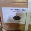 2 X BRAND NEW SKAGERAK CAPRI SUN UMBRELLA FOOT 30 KG - RRP FOR EACH &pound;381 - TOTAL FOR LOT &pound;762 - IN TWO BOXES - 2