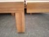 1 X STUDIO MILAN GARDEN MOVEABLE SOFA -IN NATURAL - NOTE PRE - BUILT- CUSTOMER RETURNS - - 2