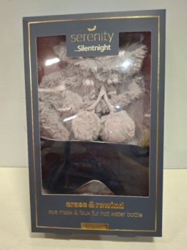 13 X BRAND NEW SILENTNIGHT SERENITY HOT WATER BOTTLE EYE MASK SETS IN ONE BOX - RRP EACH &pound;16