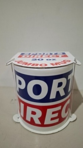 40 X BRAND NEW SPORTS DIRECT BIG MUGS RRP EACH &pound;8 RRP FOR LOT &pound;320 (TO BE PICKED LOSE )