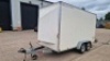 BLUE LINE TRAILER WITH TWIN AXLE 3500KG BOX TRAILER WITH BRADLEY HITCH AND REAR RAMP 4300MM LONG 1700MM WIDE 2100MM TALL YOM: NOT KNOWN (SEE PLATE IMAGE FOR DETAILS) - 4