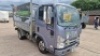 GREY ISUZU TRUCK GRAFTER N35.125 (WK20 VSU) 53,249 MILES, MOT UNTIL 26 SEPTEMBER 2025 2 KEYS, WITH V5, REVERSE CAMERA, TOUCH SCREEN KENWOOD MEDIA SYSTEM, ALUMINIUM HIGH SIDED TIPPING BODY HAS HAD ACCIDENT - BROKEN WINDSCREEN/FRONT DAMAGE DRIVEABLE/RECOVER