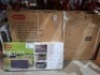 2 X MIXED LOT CONTAINING 1 KETER 4 X 3 SHED IN BLACK / GREY AND 1 KETER OUTDOOR STORAGE BOX IN GREY 277 LITRES - (NOTE CUSTOMER RETURNS DAMAGED BOX UNKNOWN CONDITION) - 2