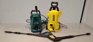 2 X PRESSURE WASHERS TO INCLUDE 1X MCGREGOR AND 1X KARCHER
