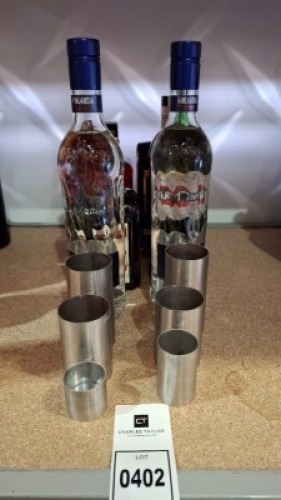 8 X BRAND NEW MIXED ALCOHOL LOT CONTAINING 2 FINLANDIA VODKA OF FINLAND 70CL 40% , 1 MOZART CHOCOLATE DARK 500ML 17% , 1 DISARONNO ORIGINALE 700ML 28% , WHITLEY NEILL GIN RASPBERRY 70CL 41.3% , 1 XOPA SINGLE ORIGIN COFFEE LIQUEUR 700ML 20% , 1 MARTINI ROS