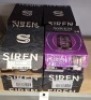 96 X BRAND NEW MIXED CRAFT SIREN BREW LOT CONTAINING 74 SIREN PILS GLUTEN FREE MODERN LAGER 4.8% AND 12 SIREN SOUNDWAVE IPA 5.6% IN 8 BOXES