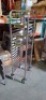 5 X MIXED LOT CONTAINING 4 STAINLESS STEEL PREP TABLES AND ONE STAINLESS STEEL STORAGE TROLLEY - 2