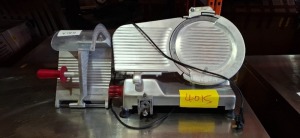 1 X METCALFE LIGHT DUTY GRAVITY MEAT SLICER - NUMBER: NS300
